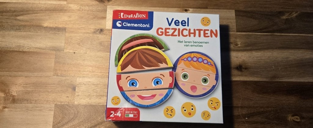 veel gezichten clementoni, Ophalen, Zo goed als nieuw