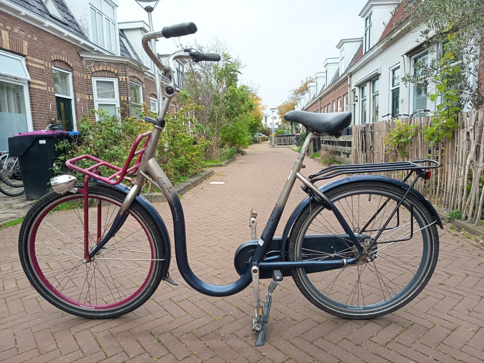 Sparta Entree Moeder/Damesfiets met 3 versnellingen, Terugtraprem, Sparta, Ophalen of Verzenden, 50 tot 53 cm