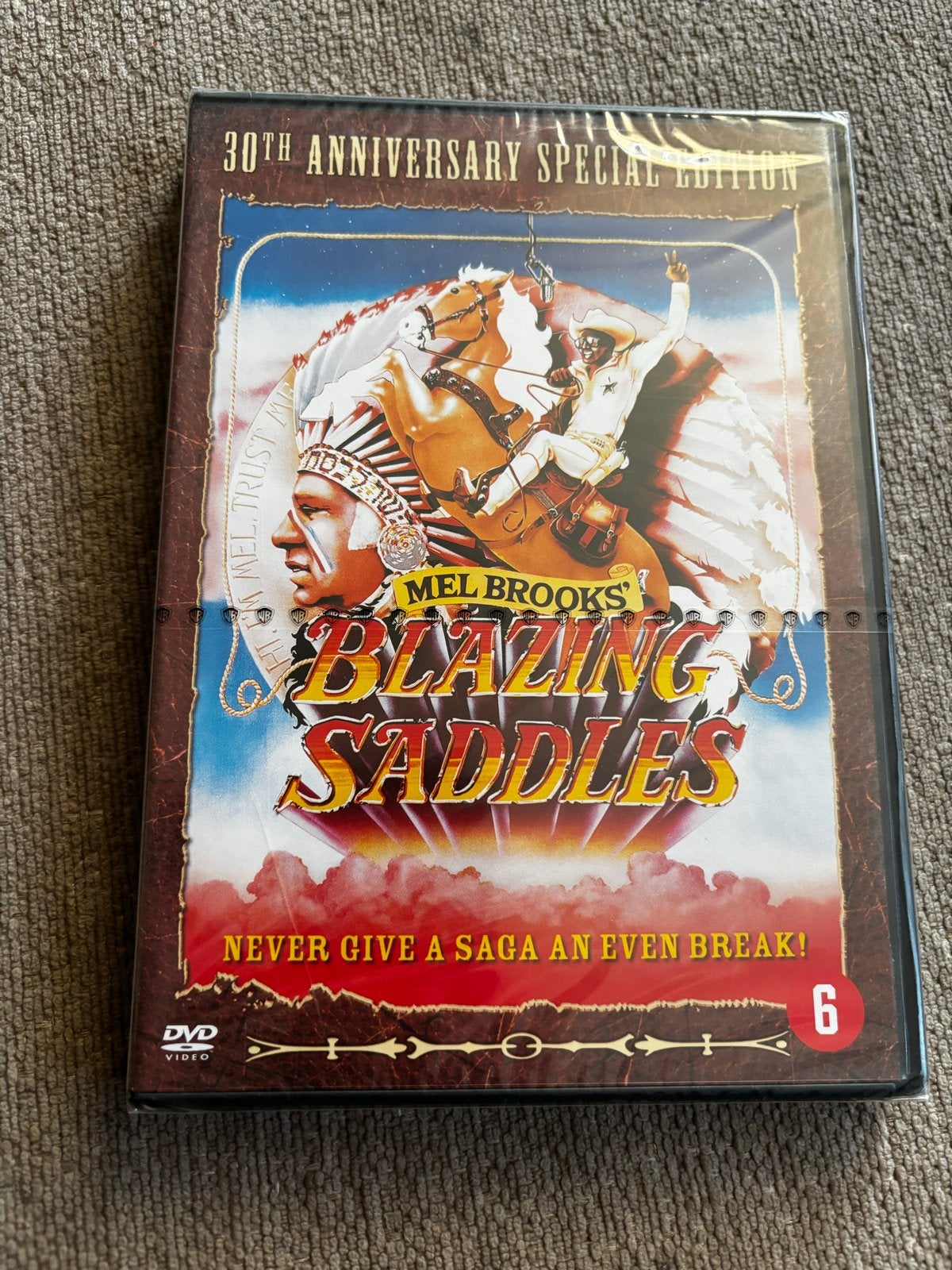 Blazing Saddles - 30th Anniversary Special Edition DVD Nieuw, Nederlands, Ophalen of Verzenden, Vanaf 6 jaar, Nieuw in verpakking