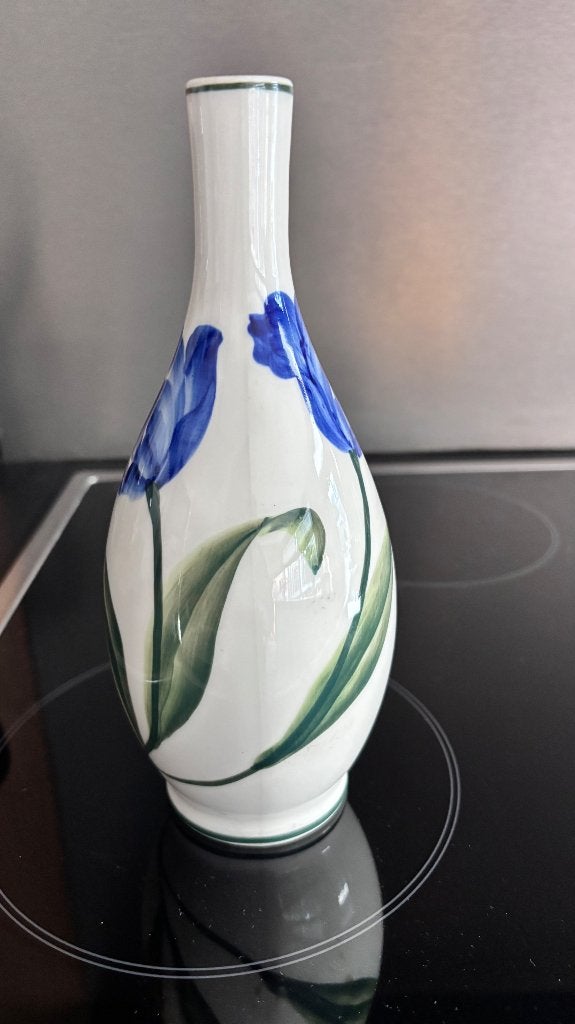 Bloemenvaasje, 24 cm, Wit, Nieuw, Ophalen of Verzenden