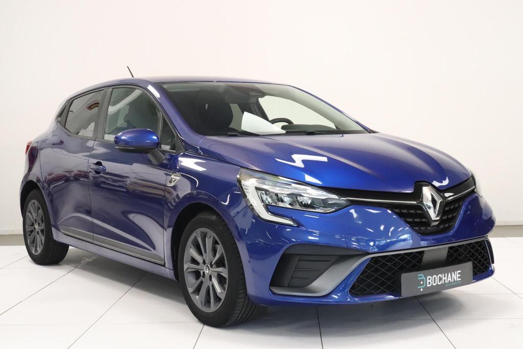 Renault Clio 1.0 TCe Zen | Pack RS-Line | Climate control |, Voorwielaandrijving, Gebruikt, Met garantie (alle), Blauw