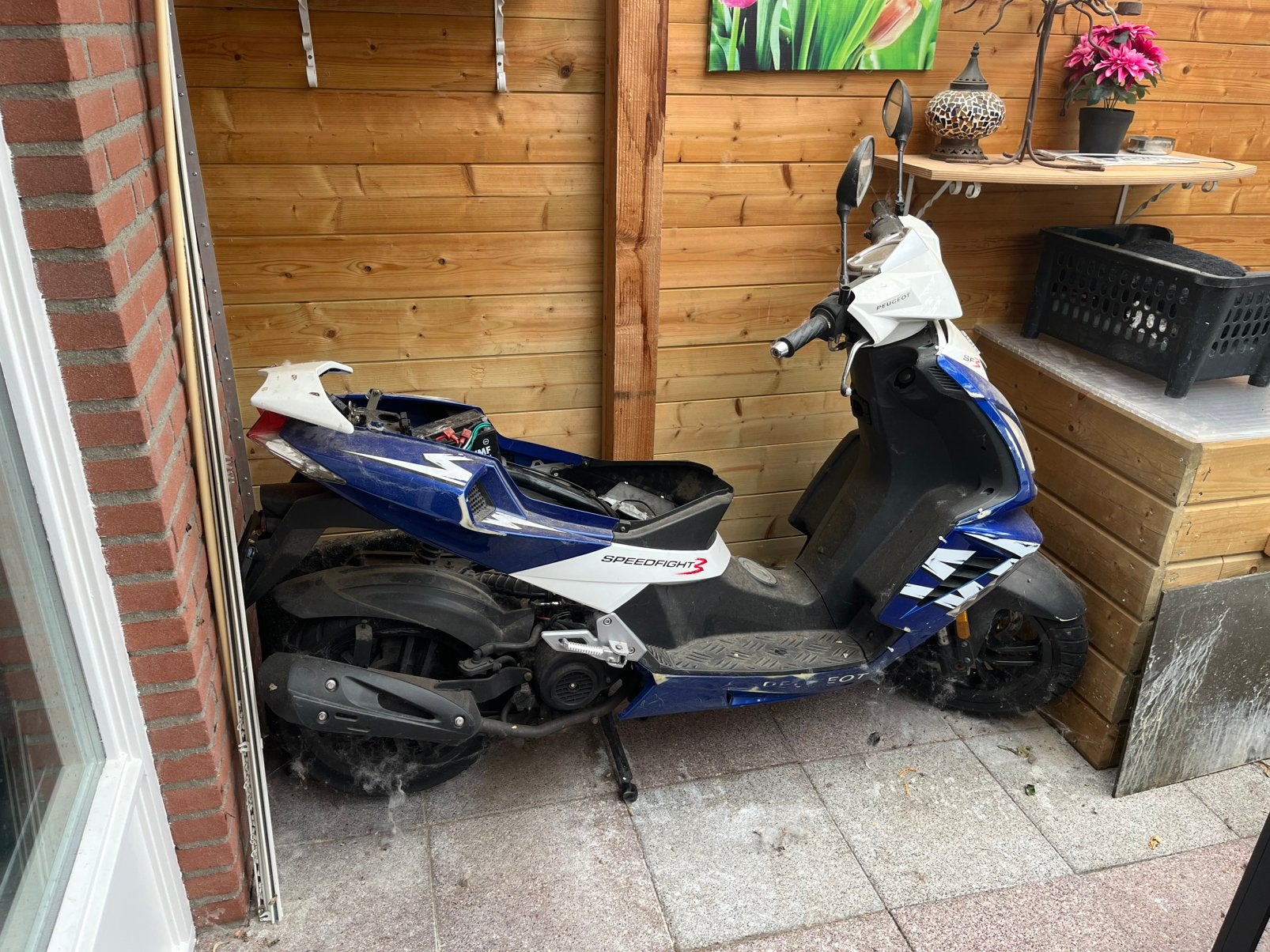 Peugeot speedfight 3, Fietsen en Brommers, Scooters | Peugeot, Ophalen, Gebruikt, Speedfight, Benzine