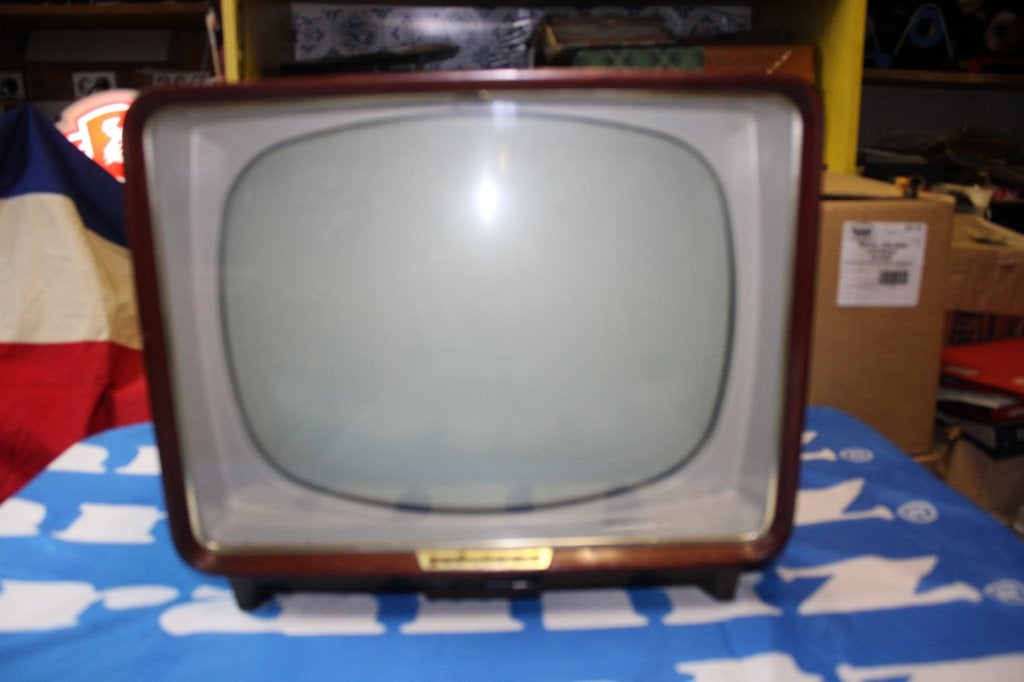 Aristona zwart wit  tv eind jaren 50 begin jaren 60., Antiek en Kunst, Ophalen