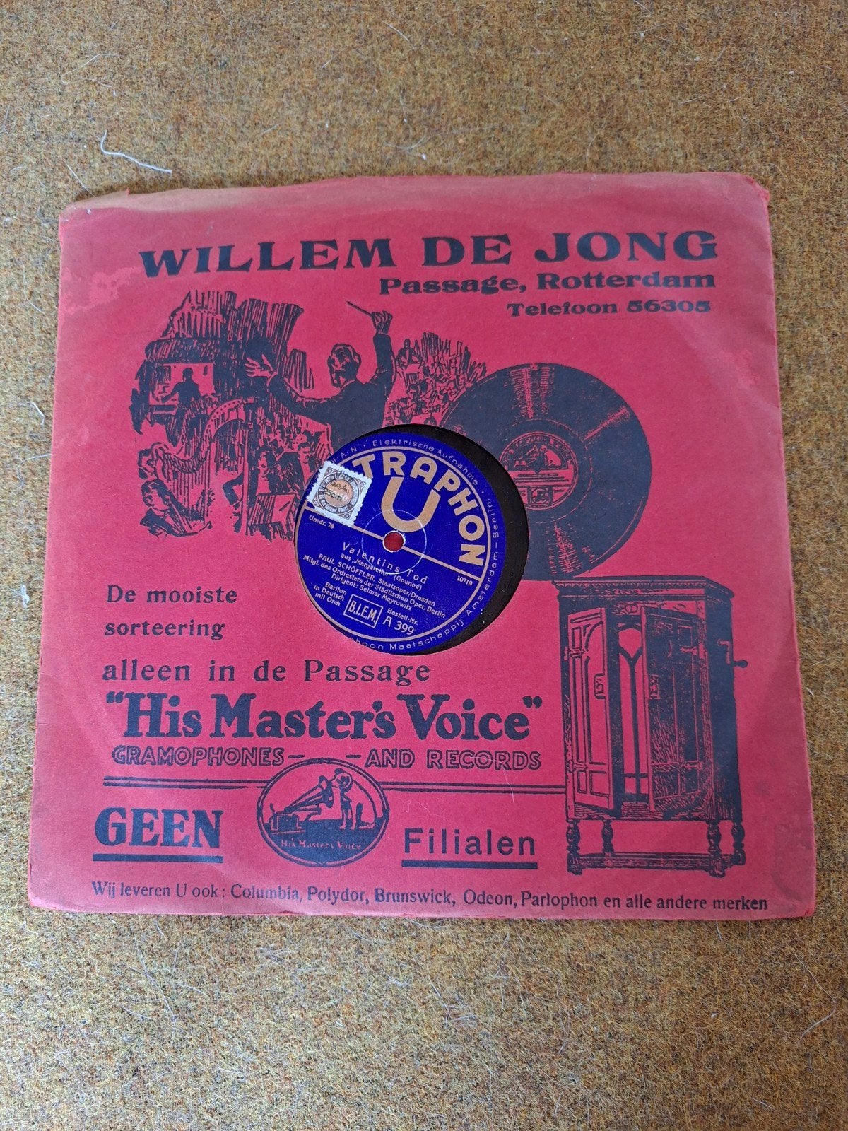 Grammofoonplaten His Master's Voice & overig, Ophalen of Verzenden