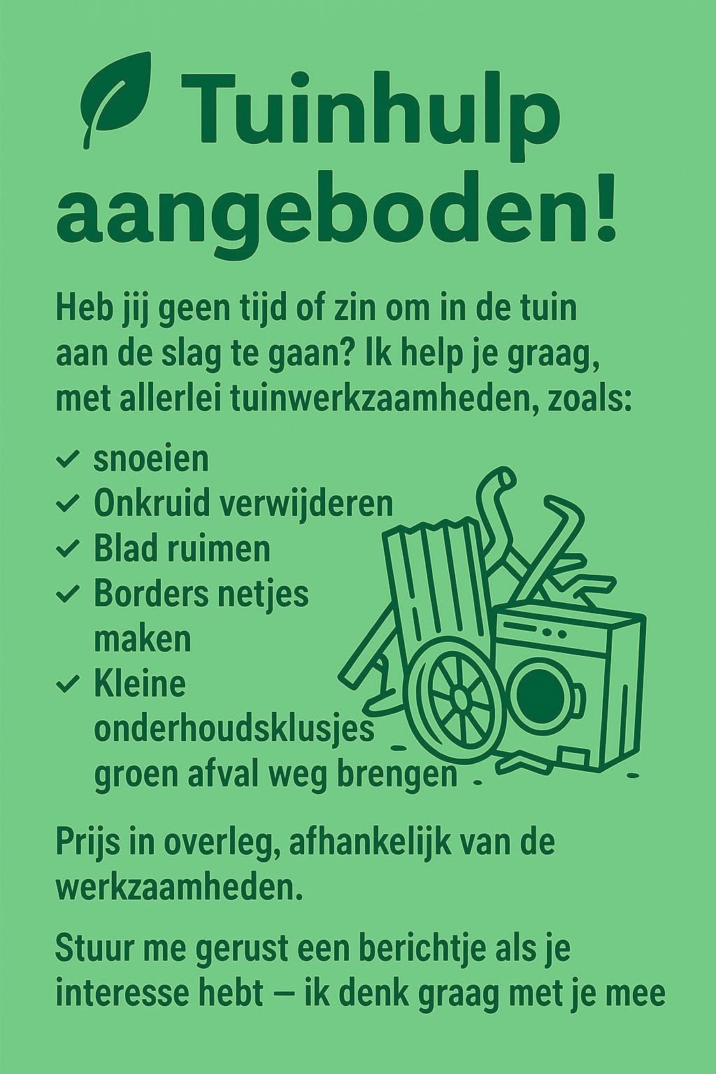 Tuinen gezocht, Ophalen of Verzenden, Zo goed als nieuw