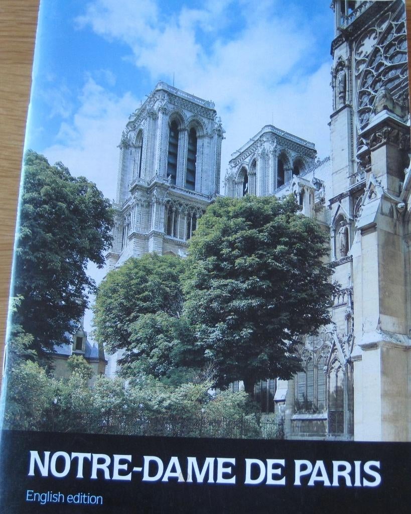Engelstalige gids over de Notre Dame van Parijs, Ophalen of Verzenden, Zo goed als nieuw, Overige onderwerpen
