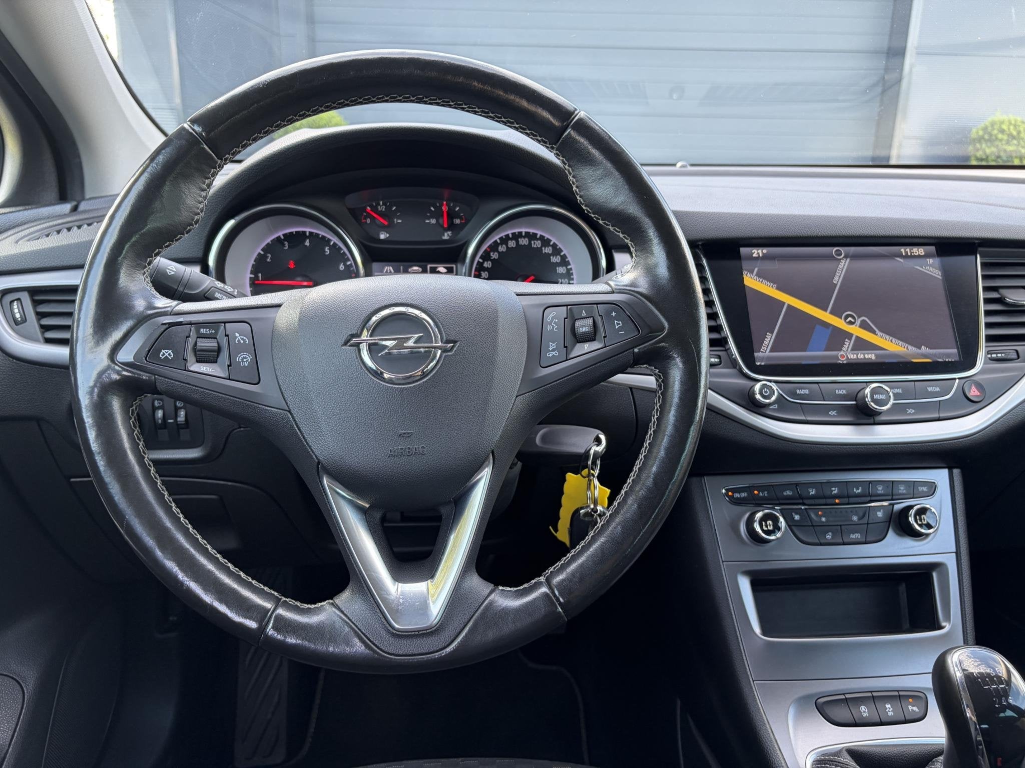 Opel Astra Sports Tourer 1.4 Turbo Online Edition 150pk, Auto's, Voorwielaandrijving, Stof, Gebruikt, 4 cilinders
