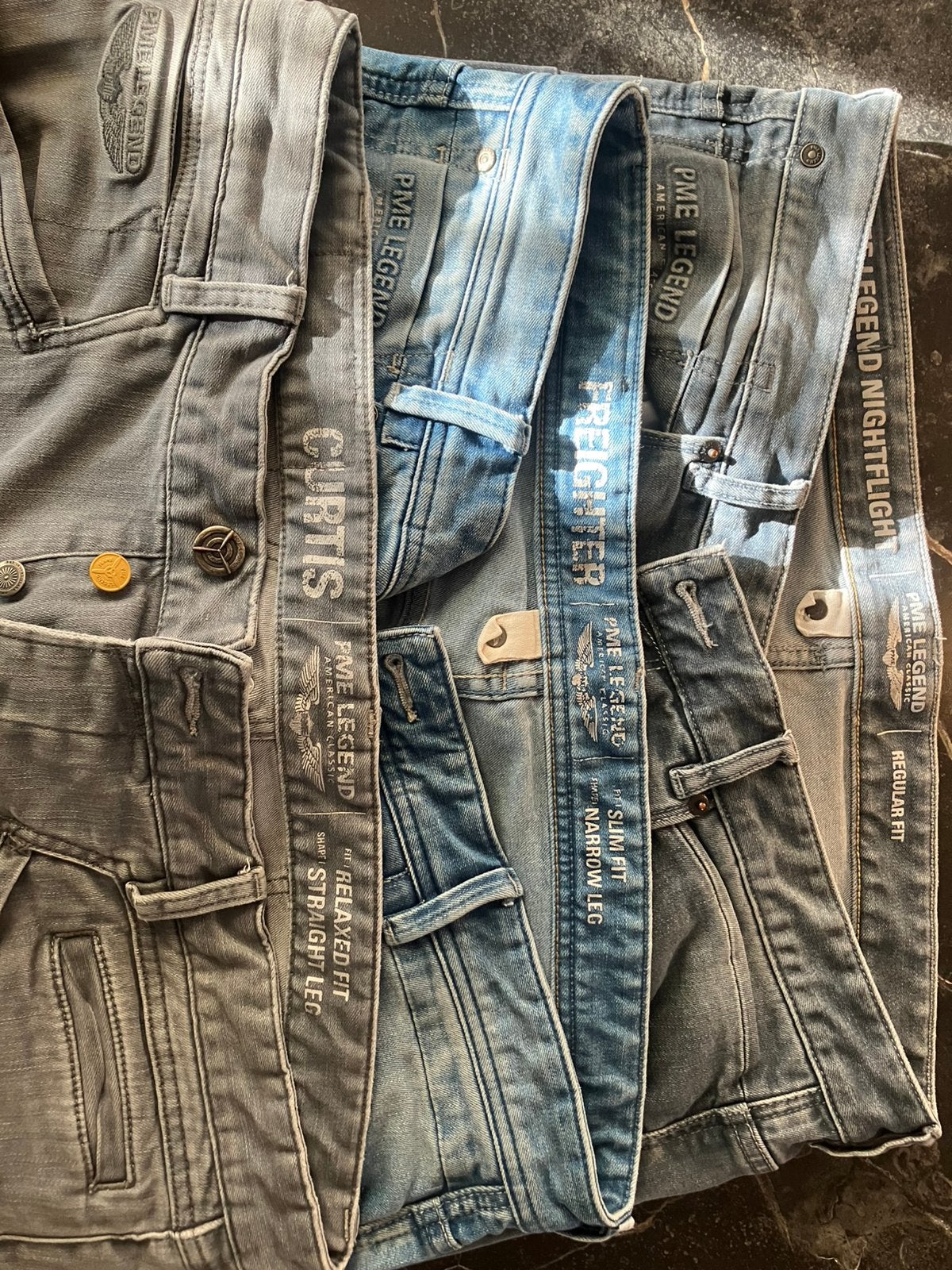 3 x PME. JEANS.     38 / 32, Ophalen of Verzenden, Zo goed als nieuw, Blauw, Overige jeansmaten