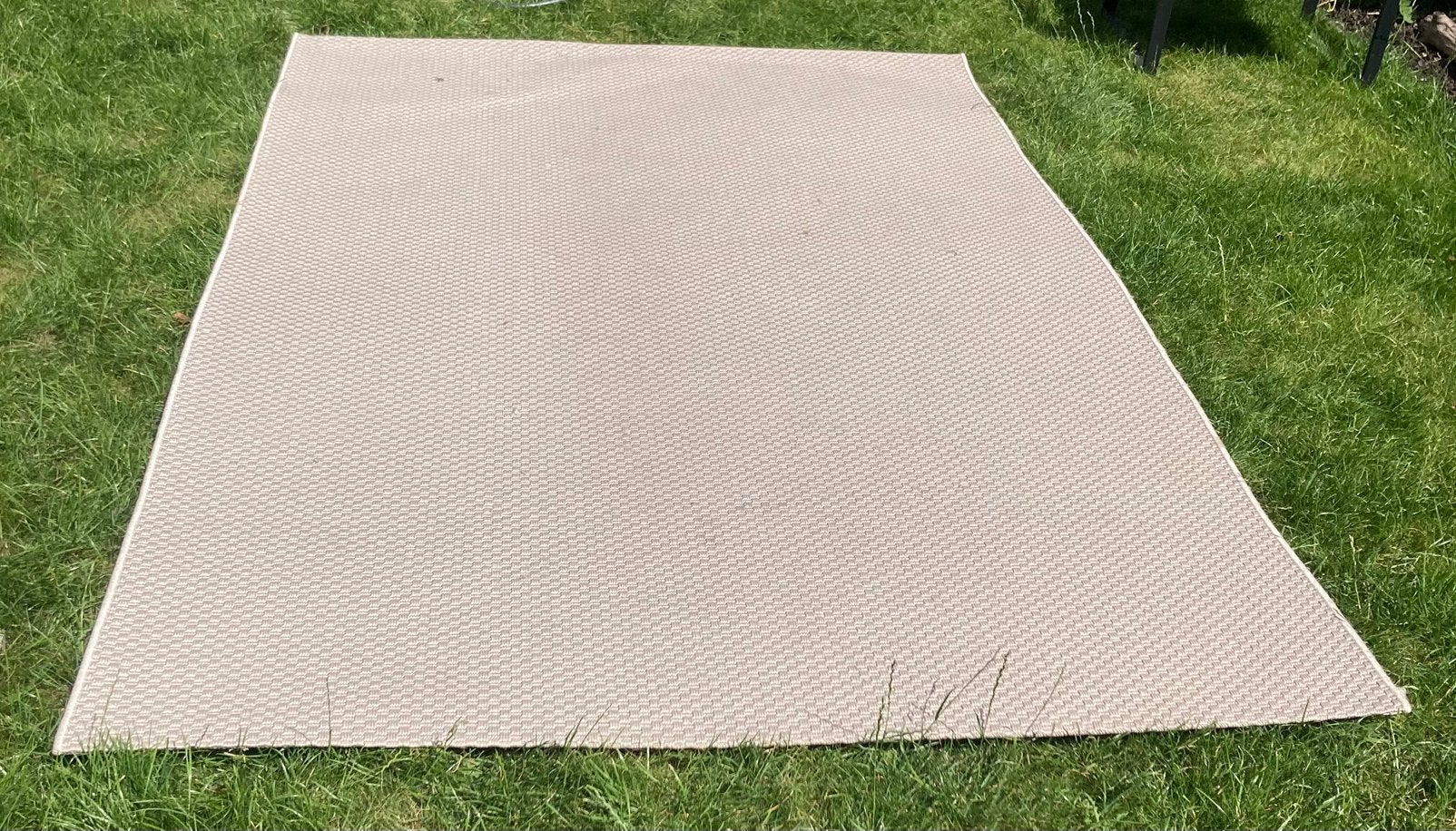 Ikea vloerkleed beige, Huis en Inrichting, Stoffering | Tapijten en Kleden, Ophalen, Beige, 200 cm of meer, Zo goed als nieuw