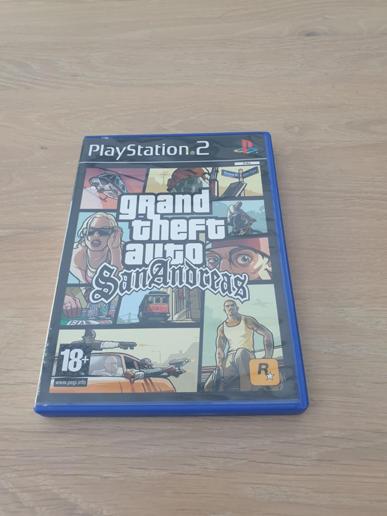 Grand Theft Auto San Andreas PlayStation 2, Avontuur en Actie, Vanaf 18 jaar, 1 speler, Ophalen of Verzenden