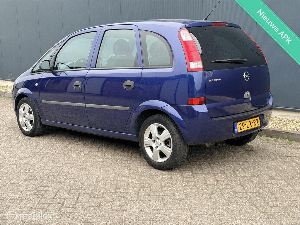 Opel Meriva 1.6 Cosmo NAP/APK/LEES TEXT !, Auto's, Opel, 4 cilinders, Blauw, Origineel Nederlands, Handgeschakeld