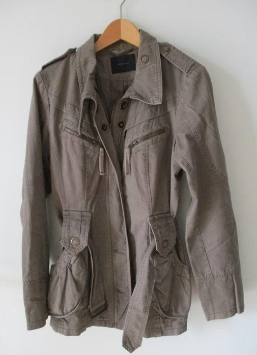 Vero Moda sportieve jas, maat M, Bruin, Verzenden, Vero Moda, Zo goed als nieuw