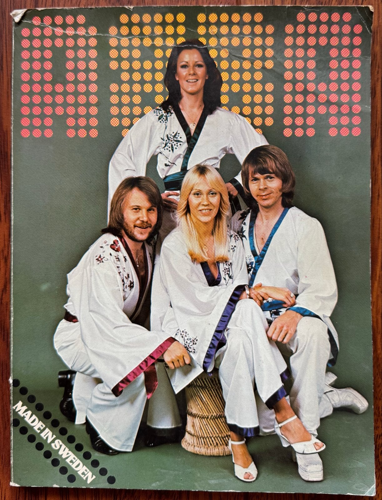 ABBA Uitgave uit 1977 - Made in Sweden, Ophalen of Verzenden, Gelezen, Artiest
