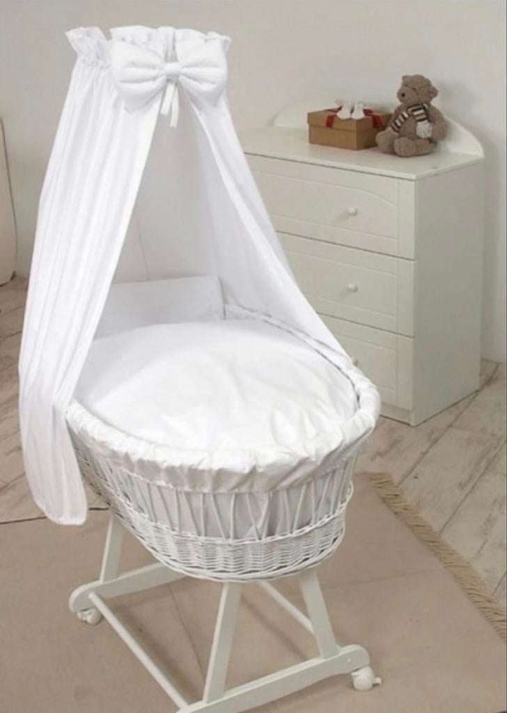 Mama Loes Romantische Wieg compleet en  keurig, Kinderen en Baby's, Babywiegjes en Ledikanten, Ophalen, Zo goed als nieuw, Wieg
