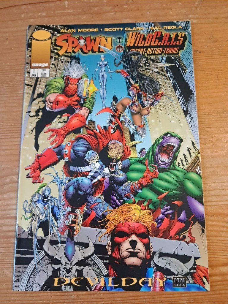 Spawn/wildc.a.t.s, Ophalen, Amerika, Nieuw, Meerdere comics