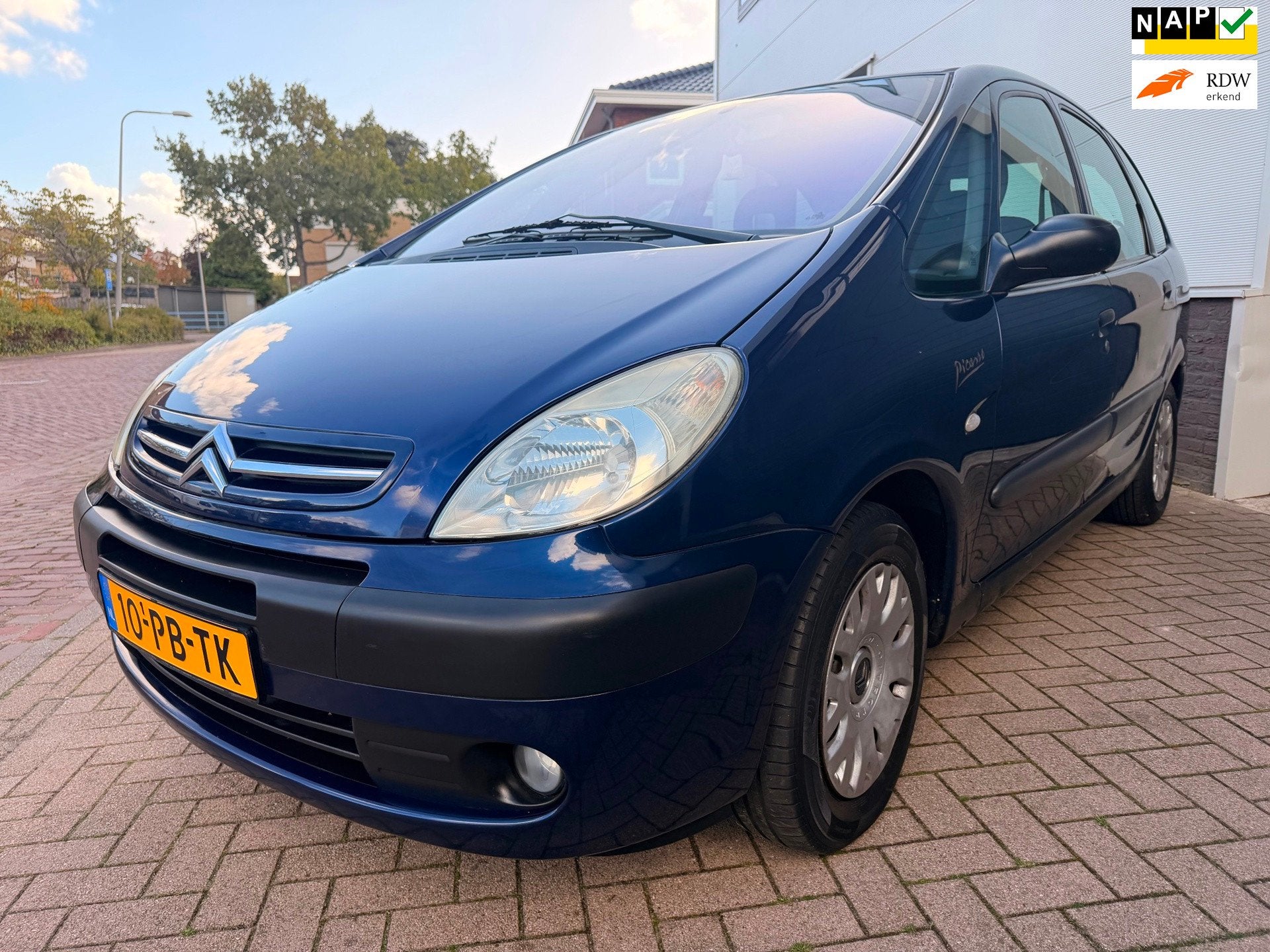 Citroen Xsara Picasso 2.0i-16V Image/Automaat/Cruise-c/Trekh, Auto's, 136 pk, 4 cilinders, 700 kg, Blauw