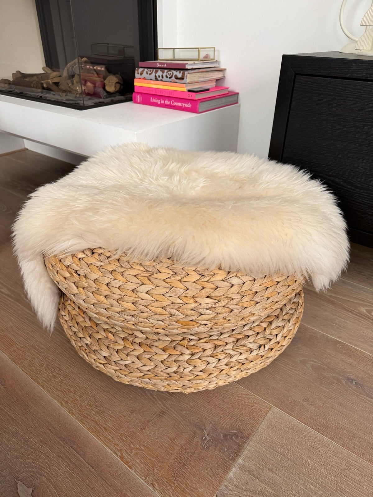 IKEA ALSEDA Poef/Voetenbank/Bijzettafel (2 stuks), Ophalen, Overige materialen, Rond, Nieuw