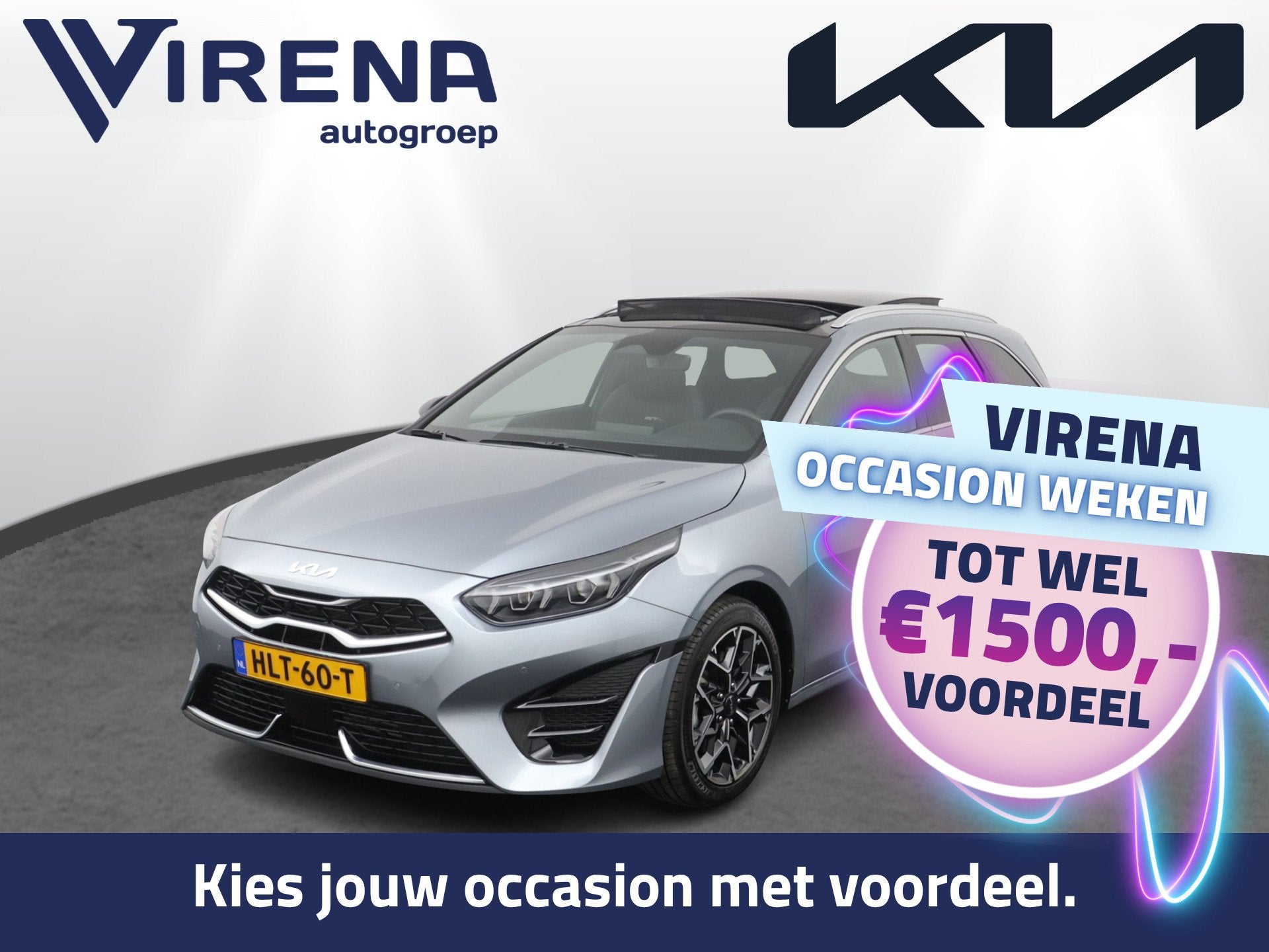Kia Ceed Sportswagon 1.5 T-GDi GT-Line Automaat - Adaptive C, Dealer onderhouden, Gebruikt, 4 cilinders, Met garantie (alle)