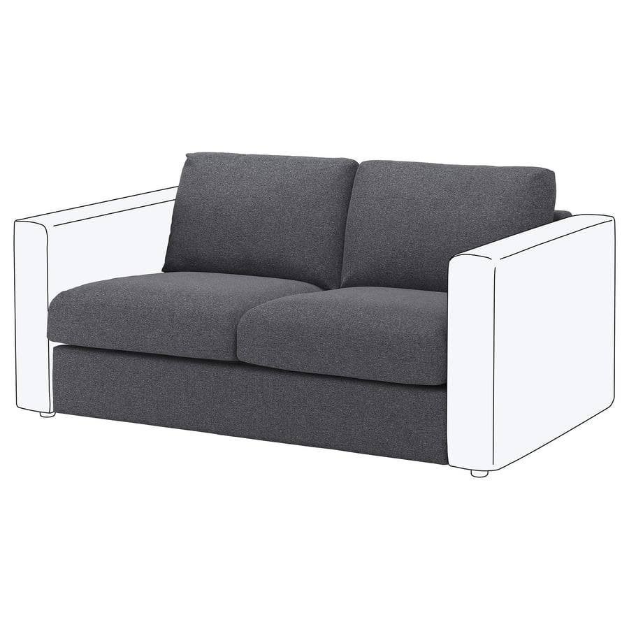 IKEA Vimle 2-zitsbank met 2 chaise longues, Ophalen, 250 tot 300 cm, Modern, modulair, Hoekbank