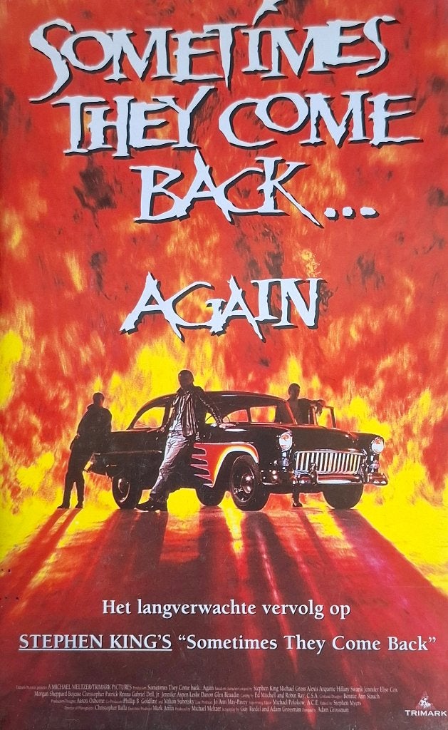 Sometimes they come back ... Again - VHS - RCV, Horror, Nederlands ondertiteld, Engels, Vanaf 16 jaar