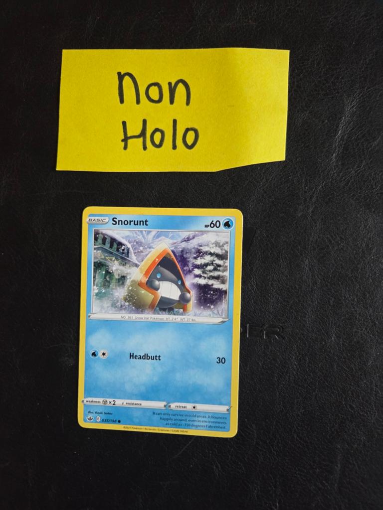 Snorunt 035/198 Chilling reign, Ophalen of Verzenden, Zo goed als nieuw
