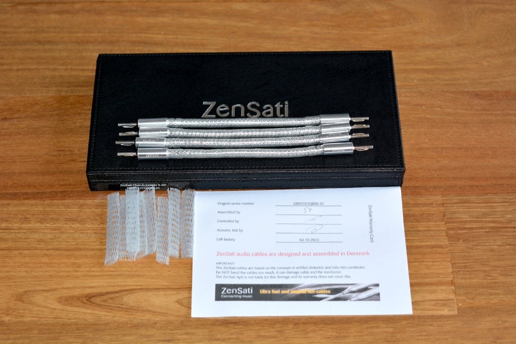 ZenSati Cherub Jumpers compleet met certificaat, Ophalen of Verzenden, Nieuw, 2 tot 5 meter, Luidsprekerkabel