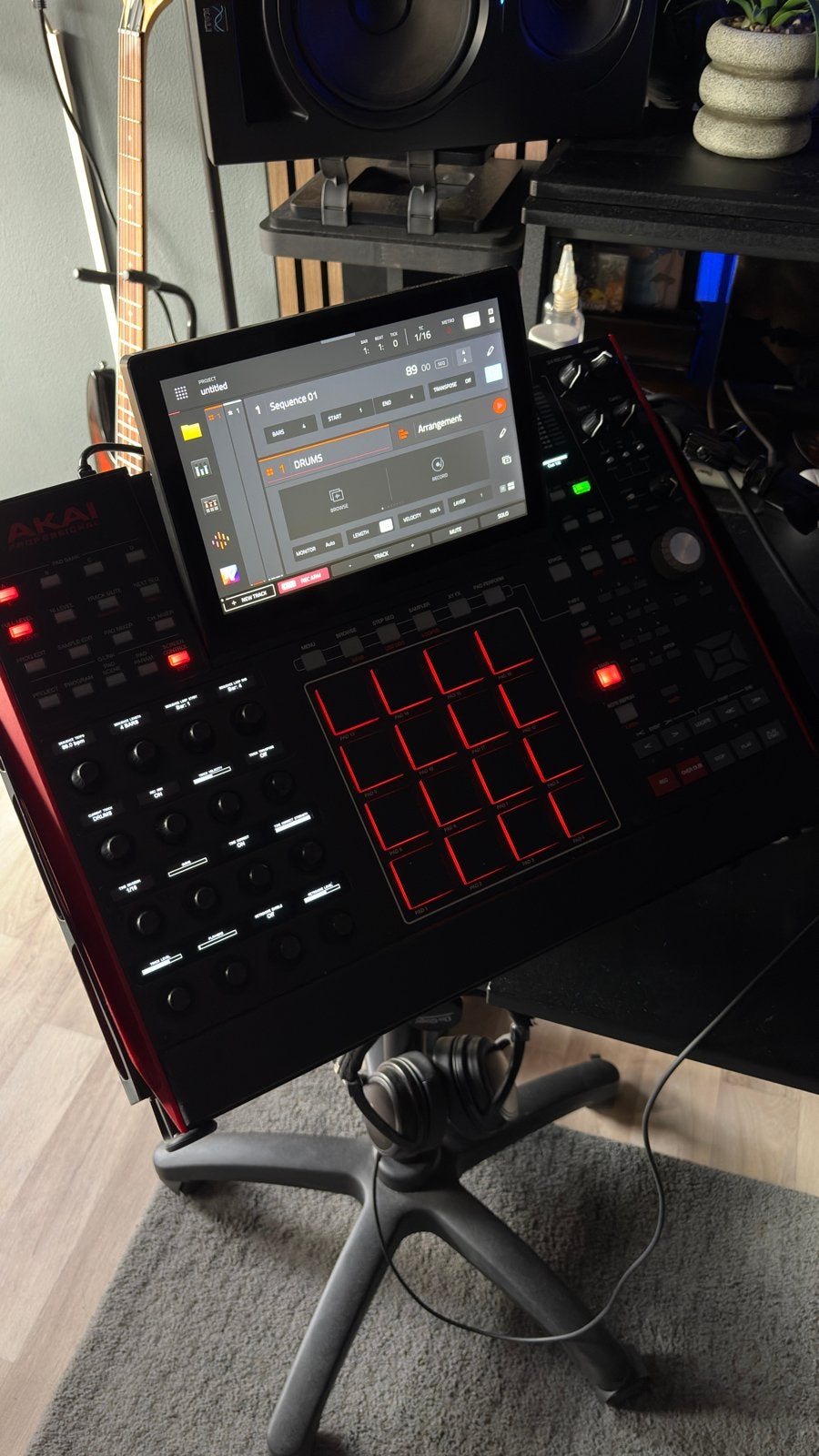 Akai MPC X  incl vele extra's, Ophalen of Verzenden, Zo goed als nieuw