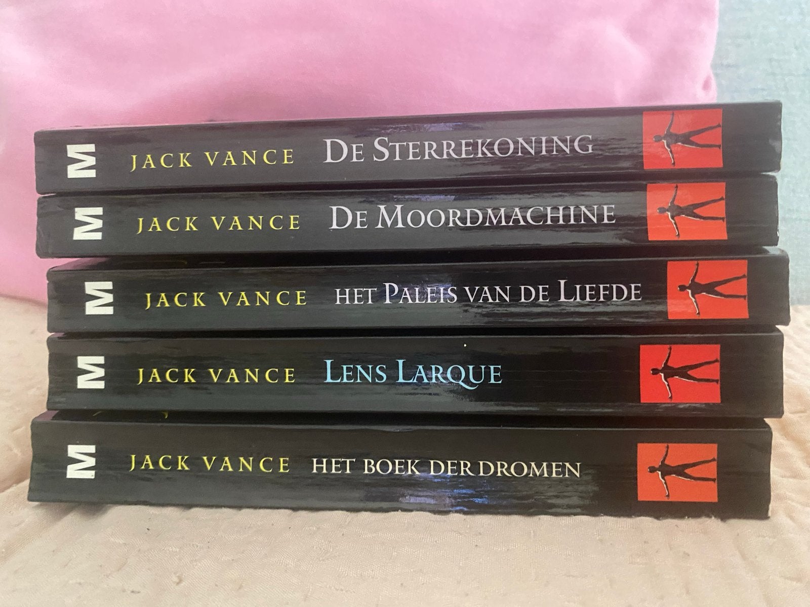 Jack Vance - De Duivelsprinsen (complete serie 5 boeken), Boeken, Ophalen of Verzenden, Gelezen