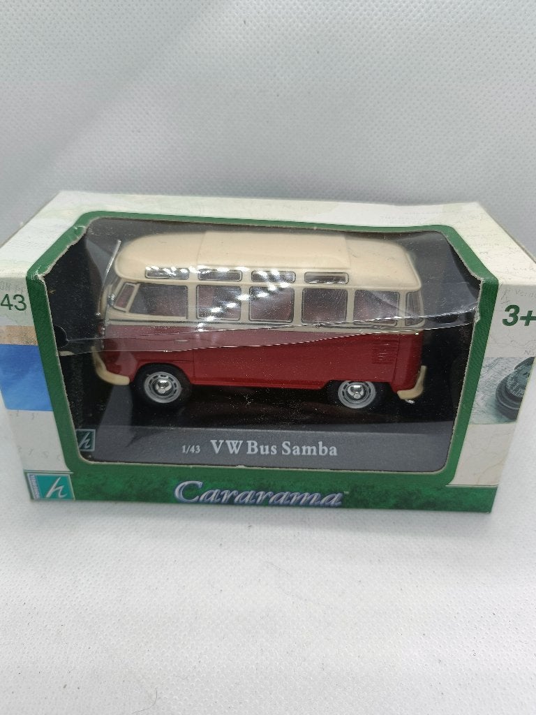 Modelbus Cararama T1 Samba Bus, Hobby en Vrije tijd, Modelauto's | 1:43, Ophalen of Verzenden, Nieuw, Bus of Vrachtwagen, Overige merken