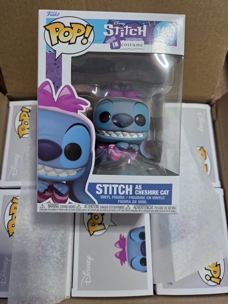 Funko Pop Stich As Cheshire Cat, Verzamelen, SupportEMEA@Funko.com, 21 Holborn Viaduct, Londen, EC1A 2DY, Veringd Koninkrijk, Funko