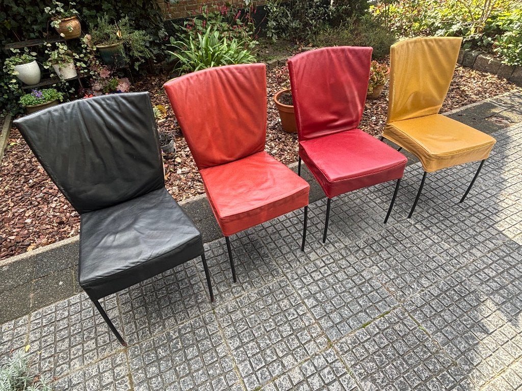 4 spica Spica-stoelen, Huis en Inrichting, Ophalen, Gebruikt, Design, Vier
