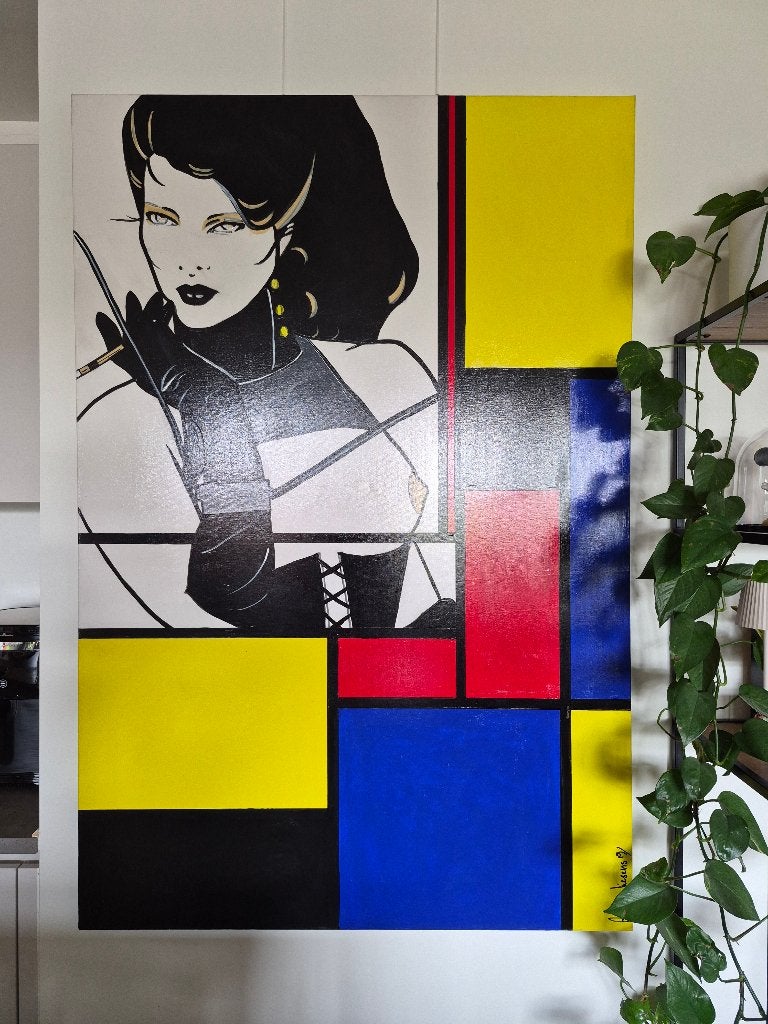 Schilderij van Antoine Liesens, Antiek en Kunst, Ophalen