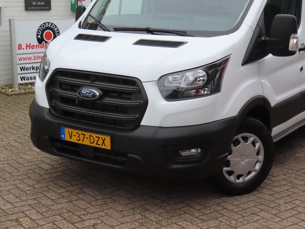 Ford Transit GB 350 L2H2 TDCi 105pk FWD Trend/ Trekhaak met, Stof, 4 cilinders, 2500 kg, Wit