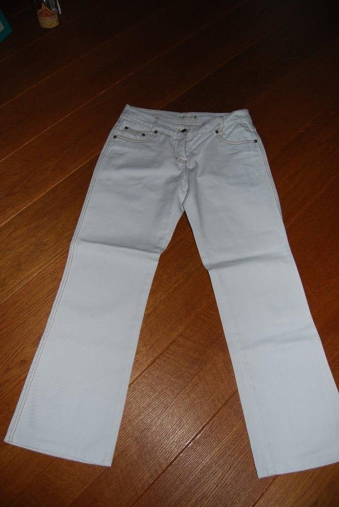 Witte jeans, Bonaparte, maat 40, Wit, Nieuw, Ophalen of Verzenden, W30 - W32 (confectie 38/40)
