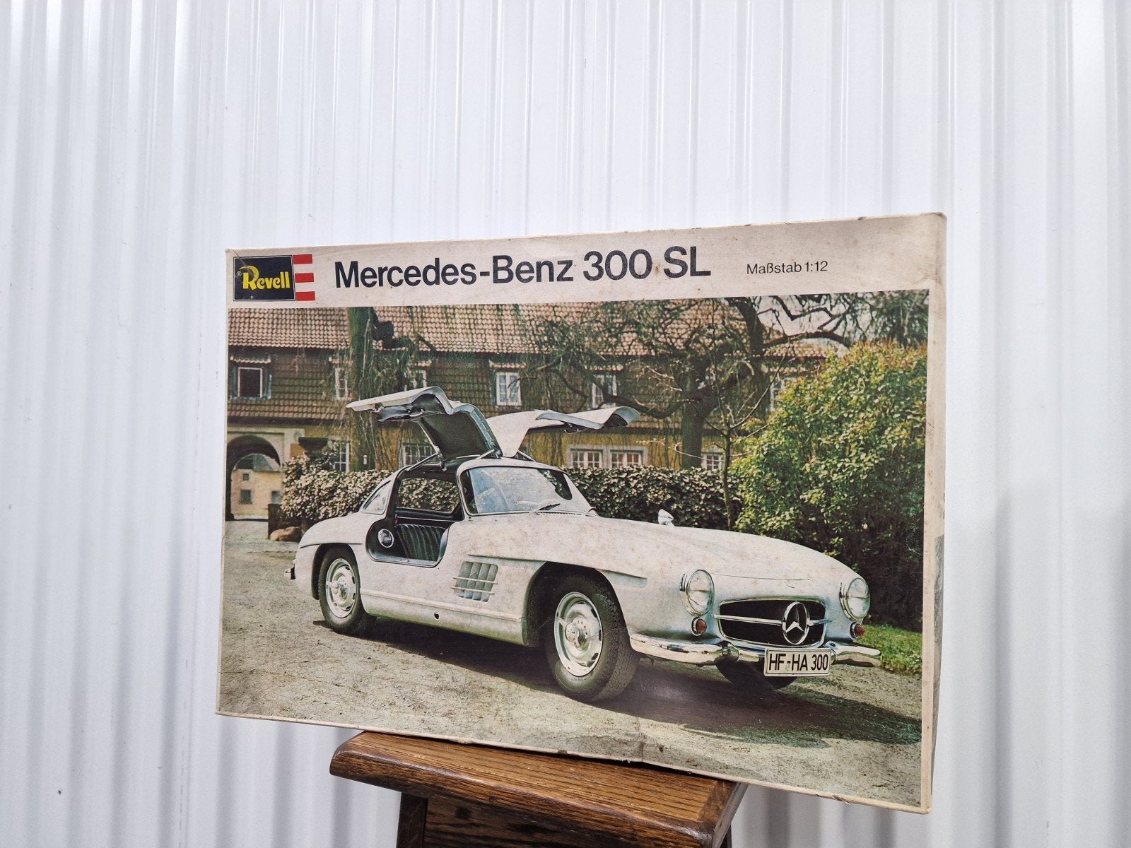 Vintage Modelbouw modelauto Mercedes-Benz 300 SL  revell, Ophalen of Verzenden, Auto