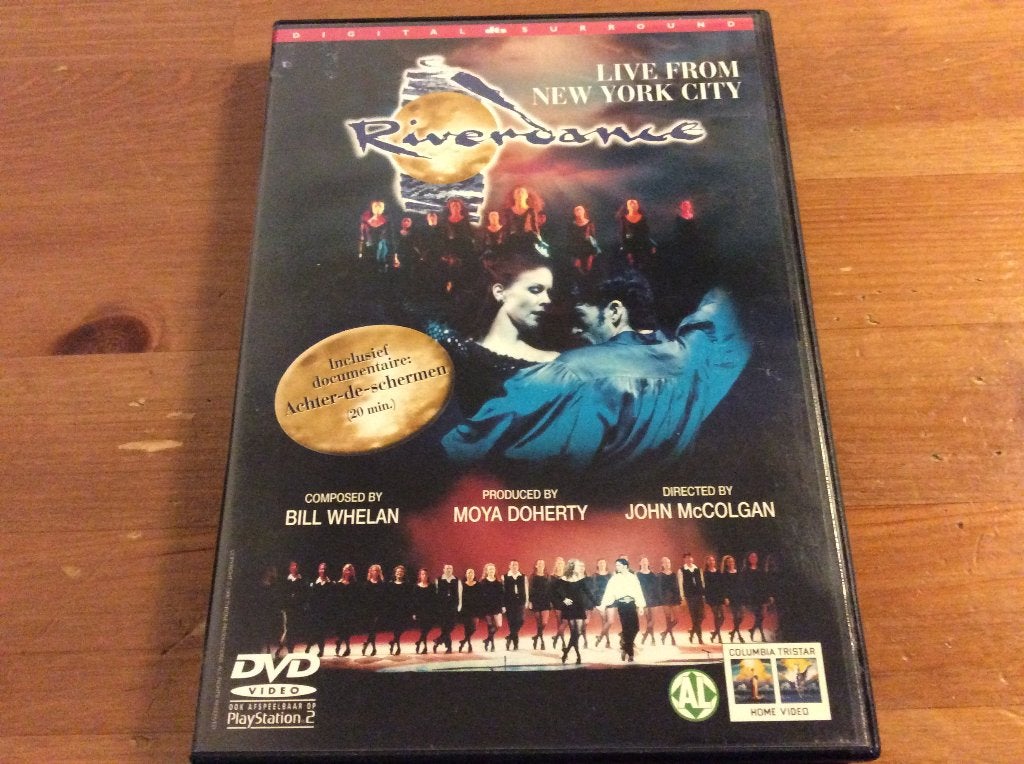 Riverdance Live from new York city dvd, Alle leeftijden, Ophalen of Verzenden, Gebruikt, Dansshow