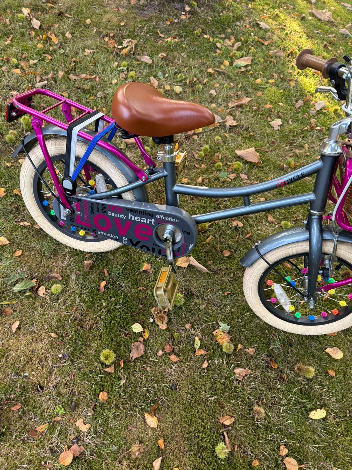 Mooi 14 inch fietsje met terug trap rem, Ophalen