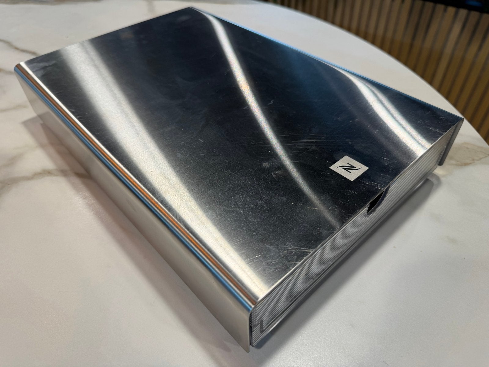 Nespresso Capsulehouder - RVS Lade voor Koffiecapsules, Ophalen of Verzenden, Zo goed als nieuw