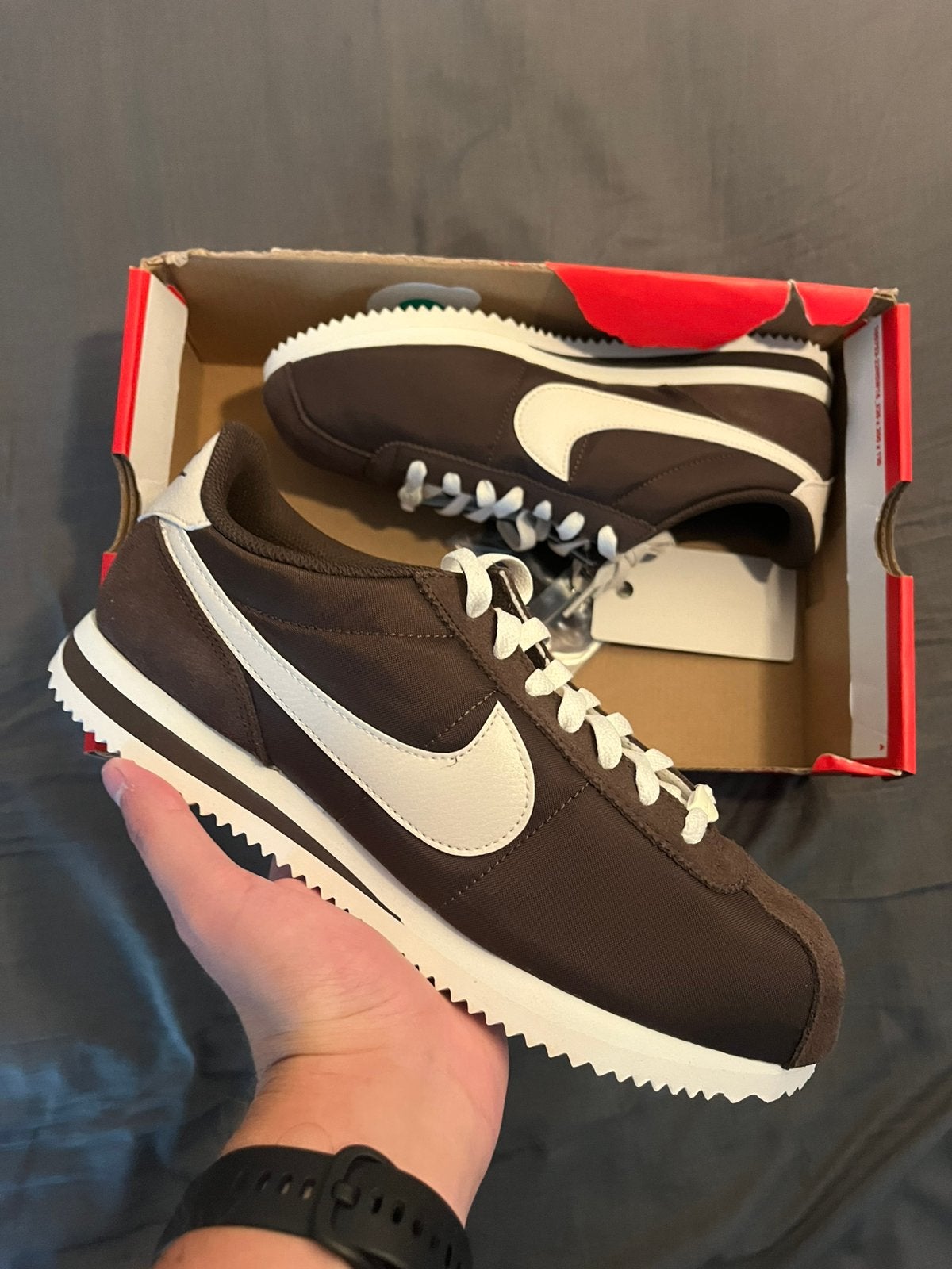 Nike Cortez Baroque Brown - Maat 42, Bruin, Nieuw, Ophalen of Verzenden, Sneakers of Gympen