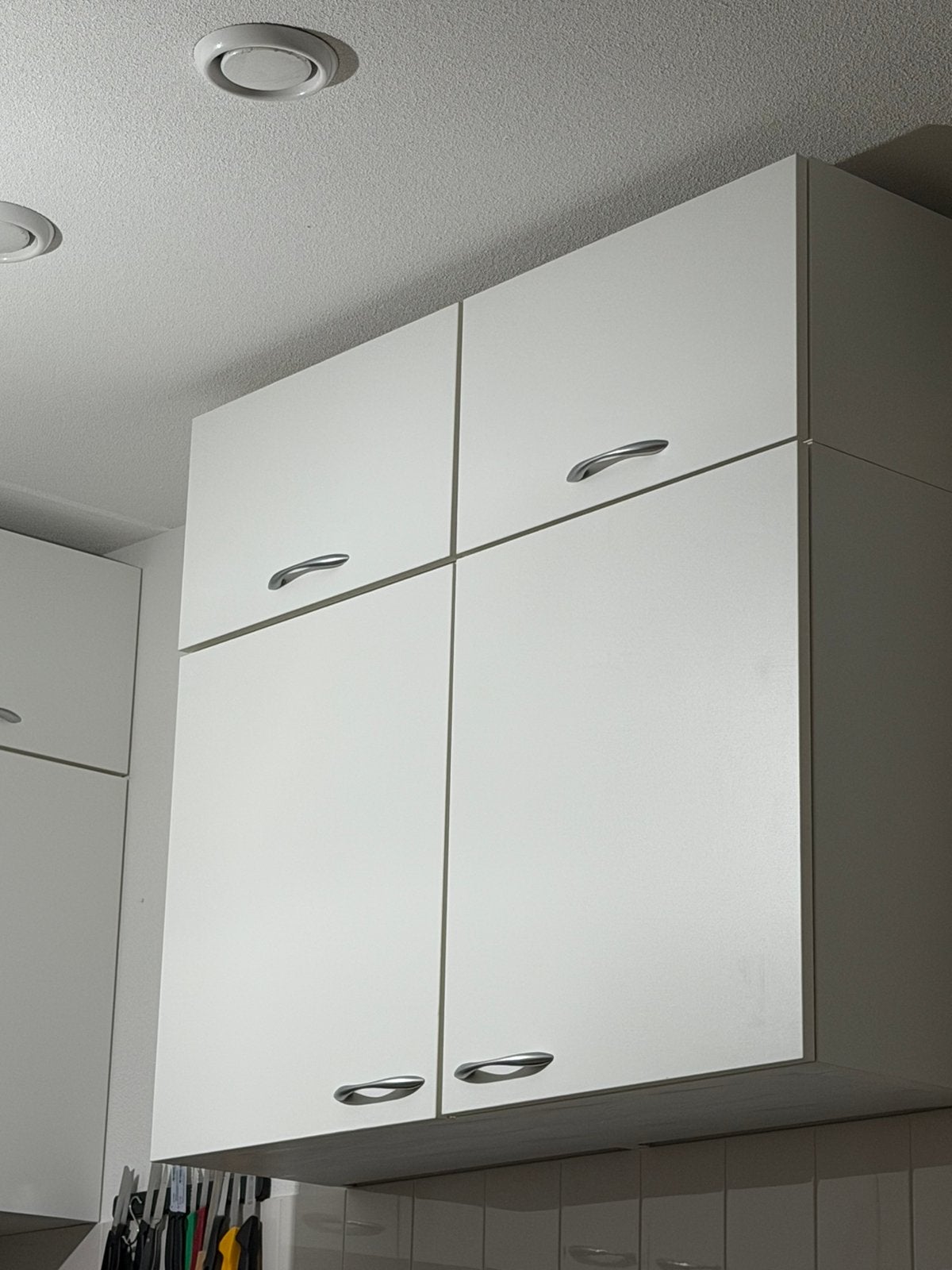 Bribus keukenkasten wit 3 groot 6 kleine, Huis en Inrichting, Ophalen, Bribus, Wit, 50 tot 100 cm