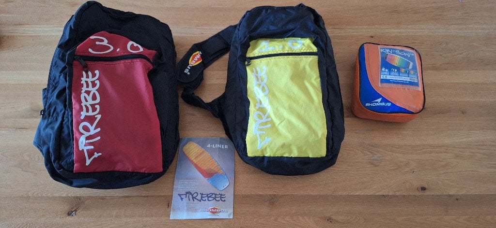 Set van 3 Rhombus matras Vliegers, Ophalen of Verzenden, Gebruikt, Vierlijns, Vlieger