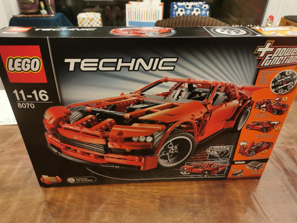 Nieuwe LEGO Technic 8070 Super Car met Power Functions, Lego, Nieuw, Ophalen of Verzenden, Technic