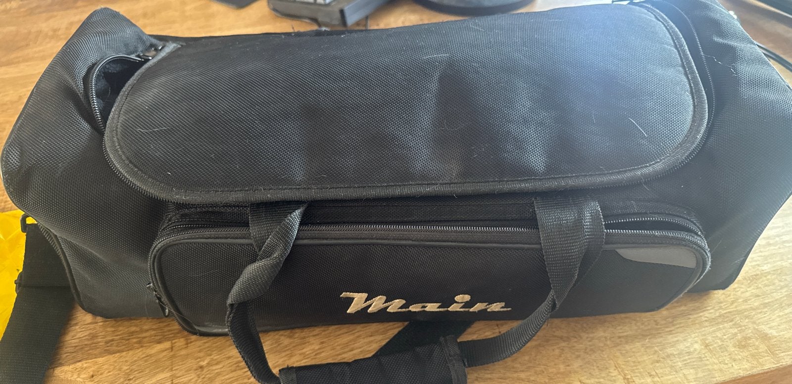 Main trompet tas - Zwart, gevoerd, Muziek en Instrumenten, Blaasinstrumenten | Trompetten, Ophalen of Verzenden, Gebruikt