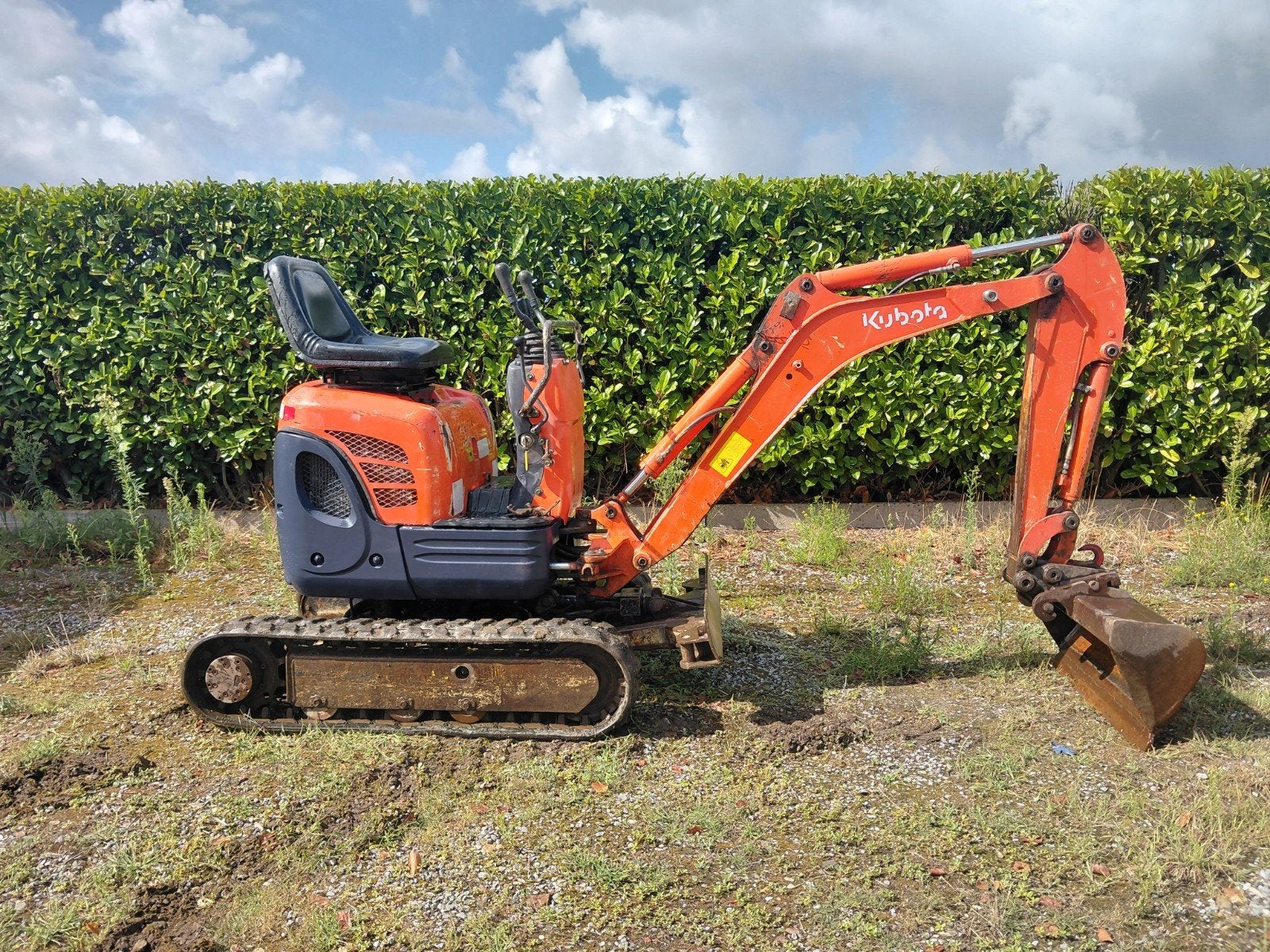 Minigraver Kubota U10-3 / Graafmachine / Minikraan, Ophalen, Gebruikt