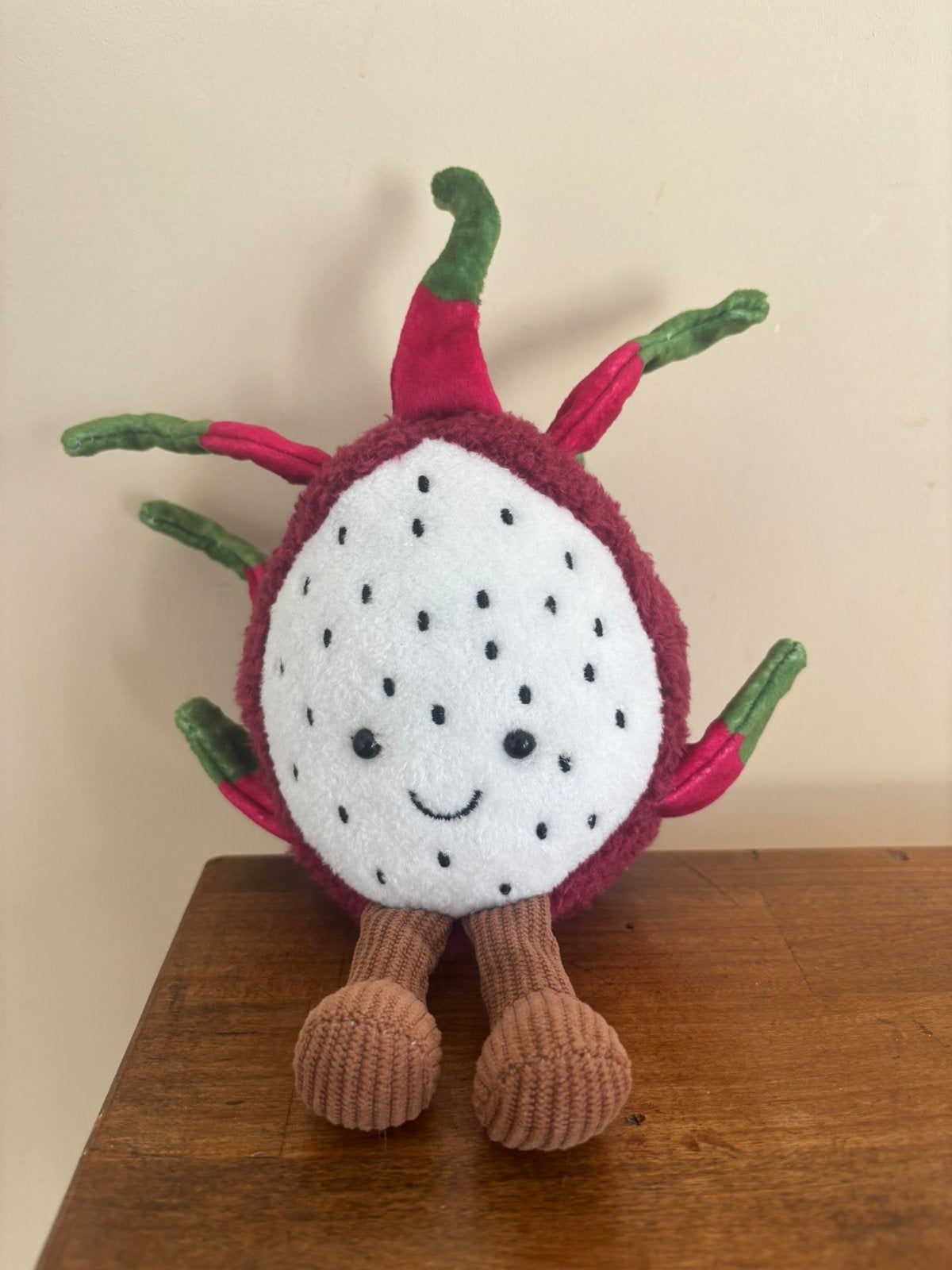 Jellycat amuseables dragon fruit knuffel, Ophalen of Verzenden, Nieuw