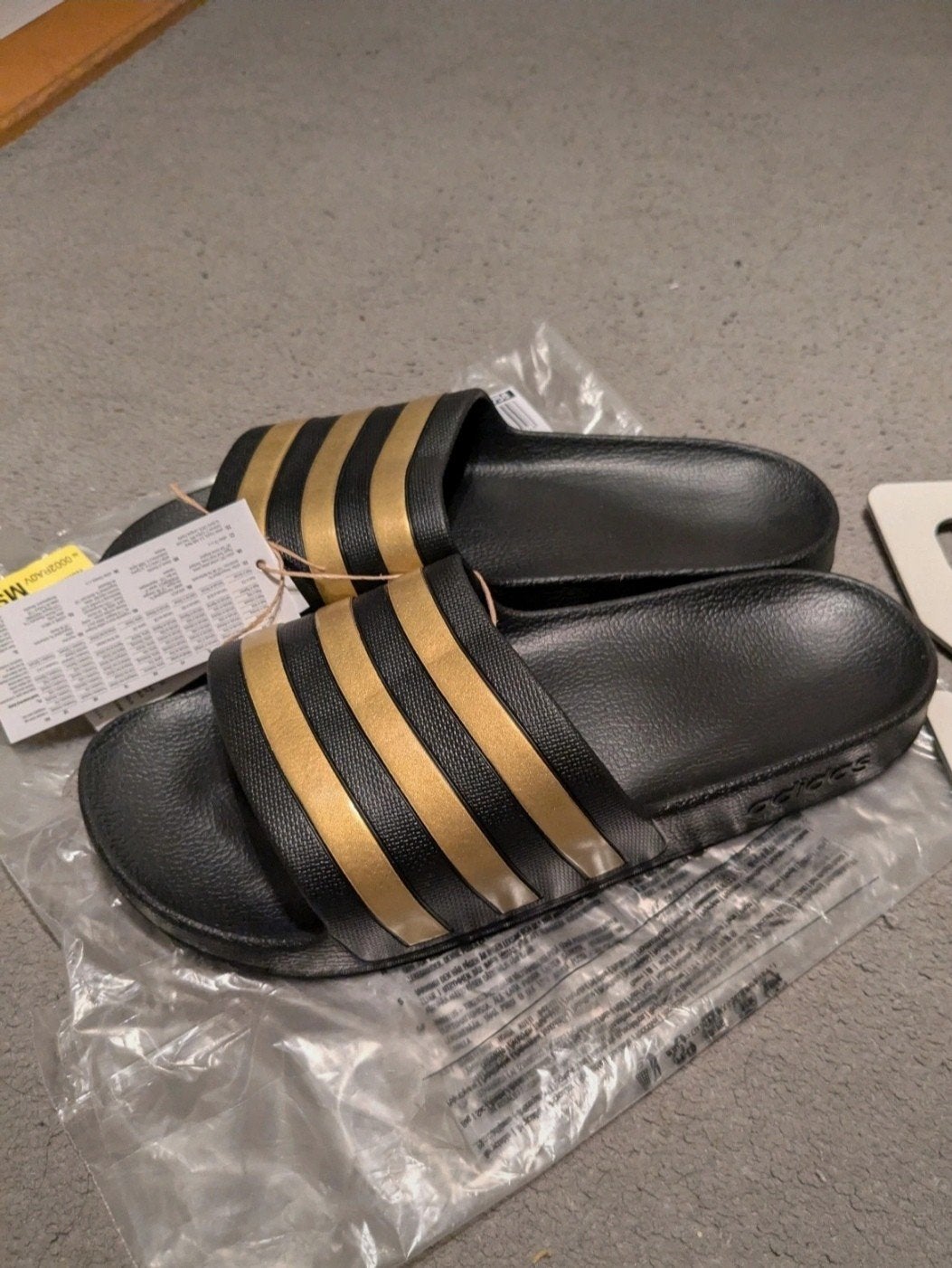 Adidas Aqua Adilette, Kleding | Heren, Badmode en Zwemkleding, Zwart, Overige maten, Ophalen of Verzenden, Adidas