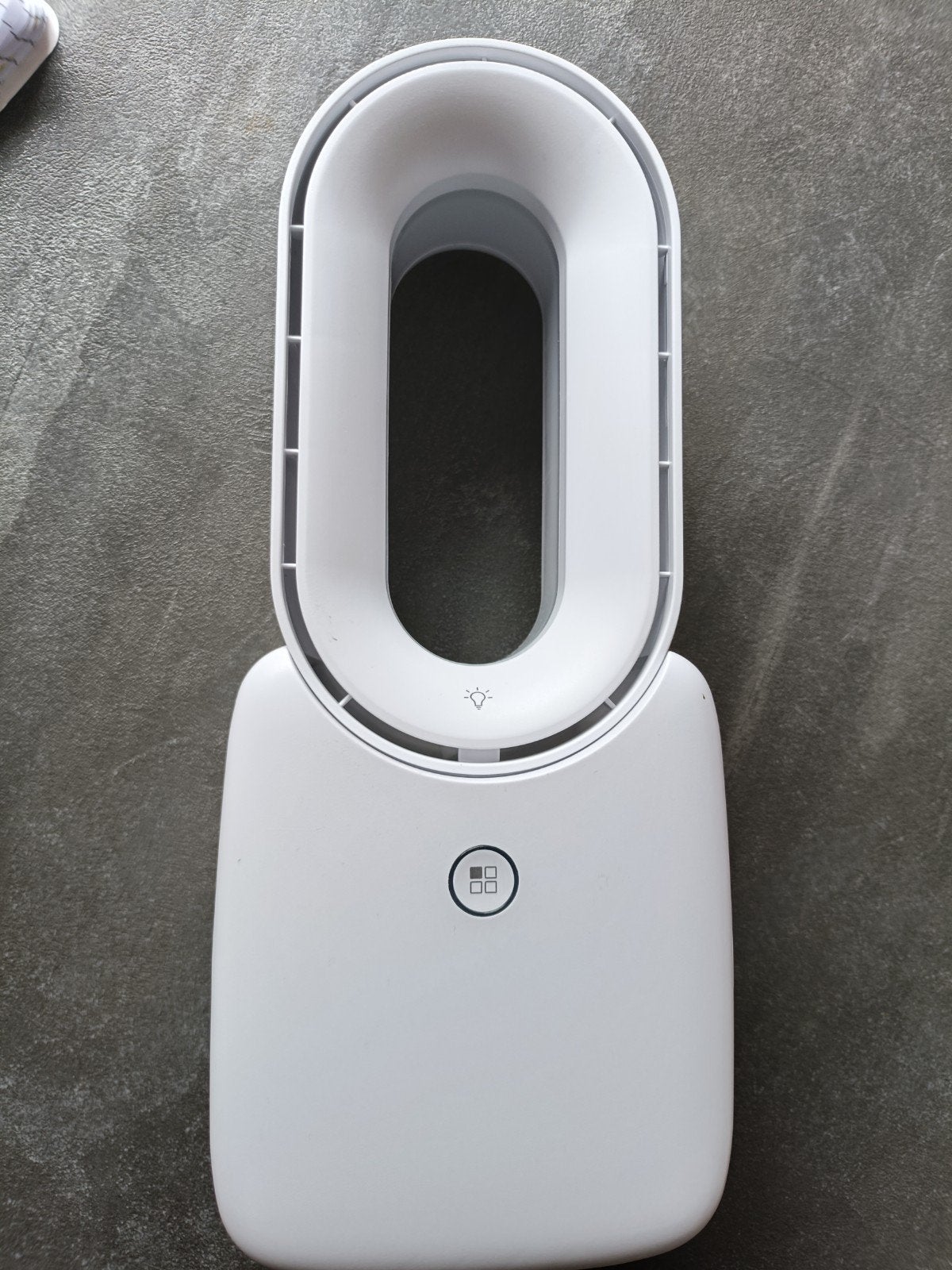 lifetime air bladloze tafel ventilator, Ophalen of Verzenden, Zo goed als nieuw, Tafelventilator