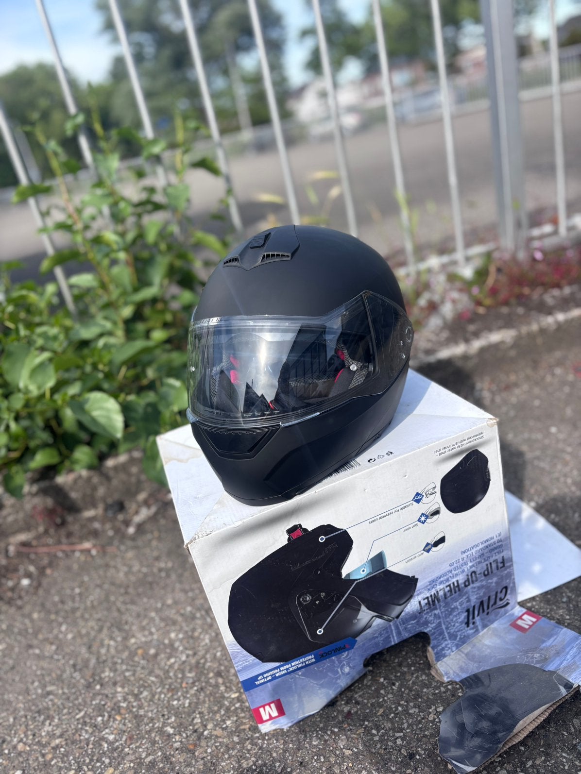 Crivit Systeemhelm Maat M - Zo goed als nieuw, Overige merken, M, Systeemhelm, Heren