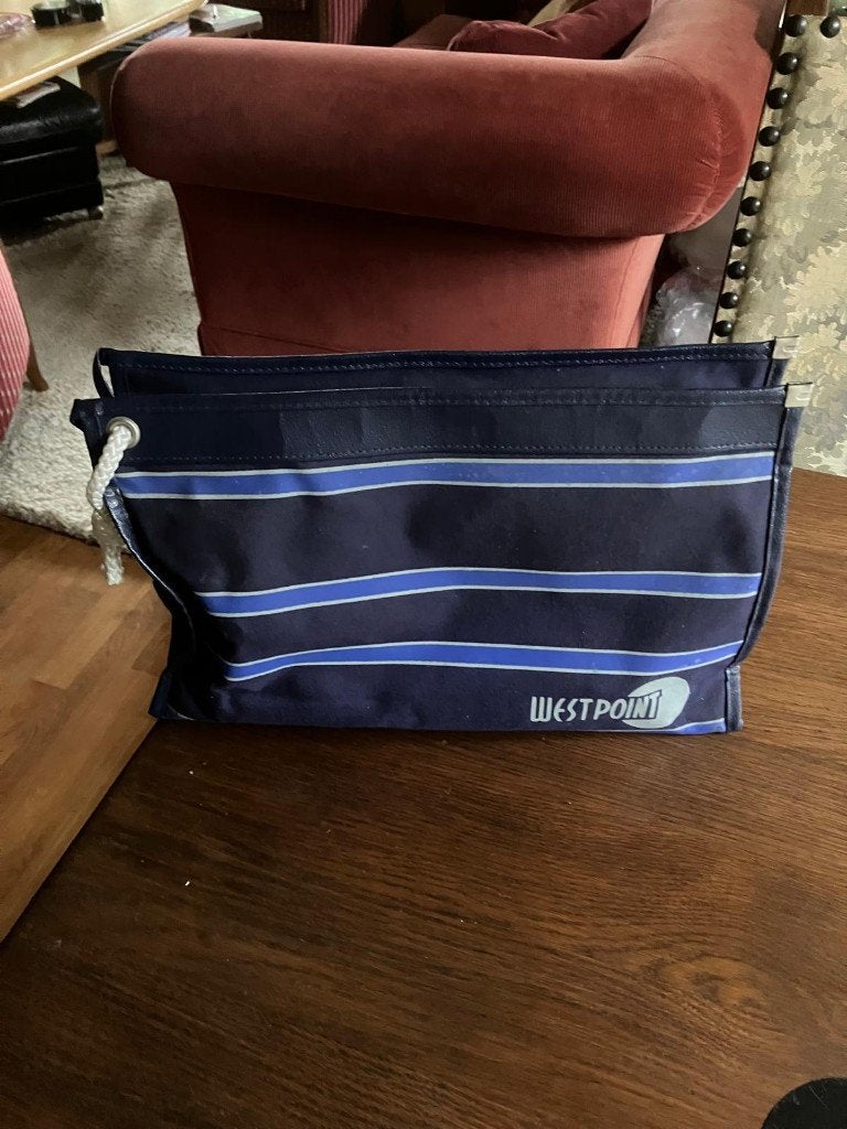 Westpoint toilettas, Sieraden, Tassen en Uiterlijk, Toilettassen, Ophalen of Verzenden, Gebruikt, Blauw, Heer