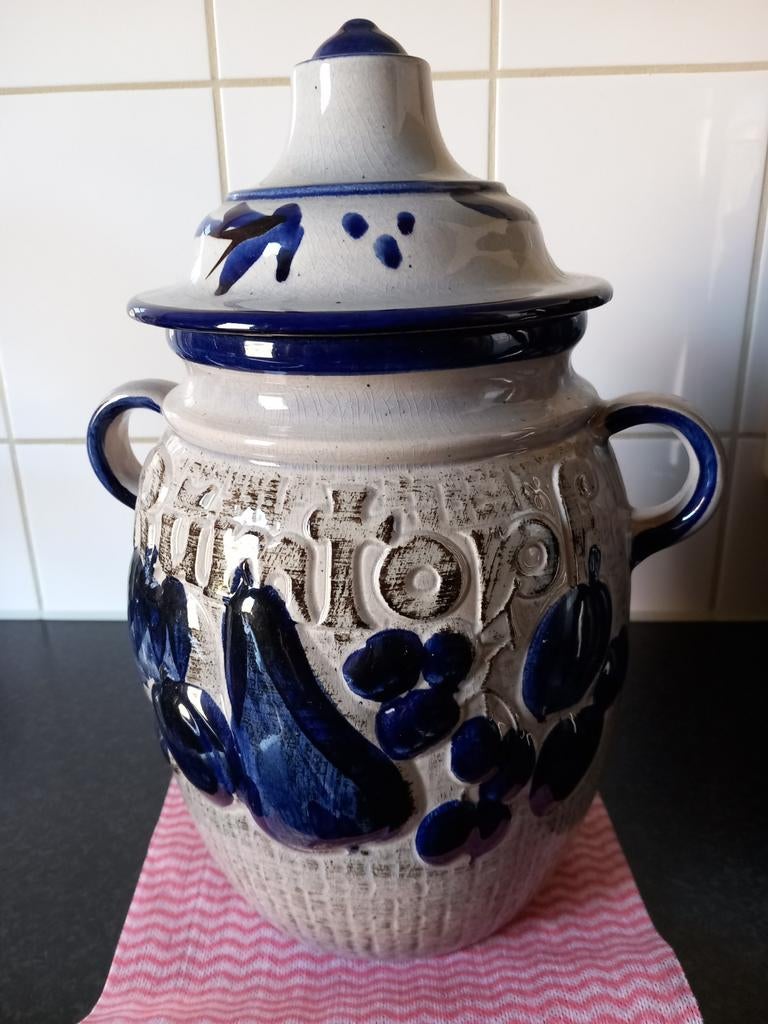 Rumtopf pot west germany keramiek 820-28., Antiek en Kunst, Antiek | Keramiek en Aardewerk, Ophalen